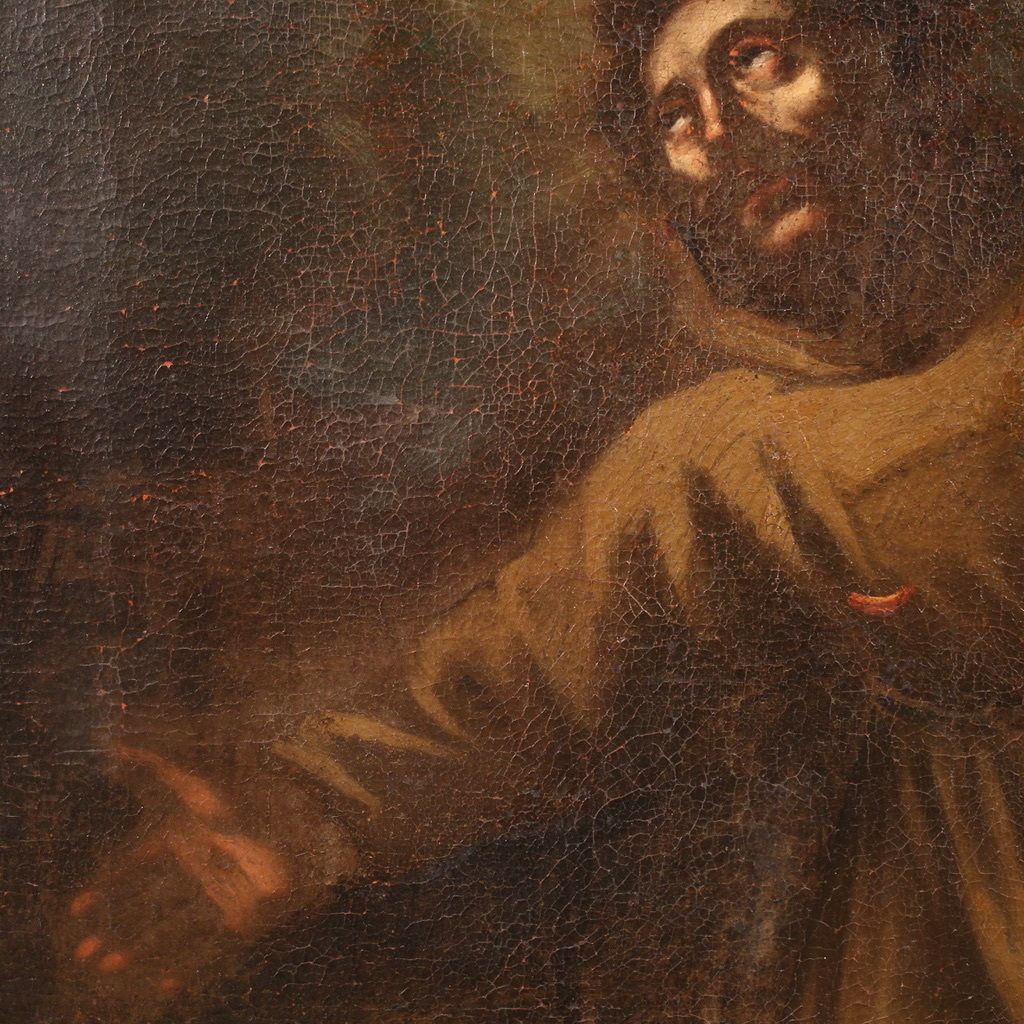 17th Century Religious Painting, Saint Francis Of Assisi photo buy