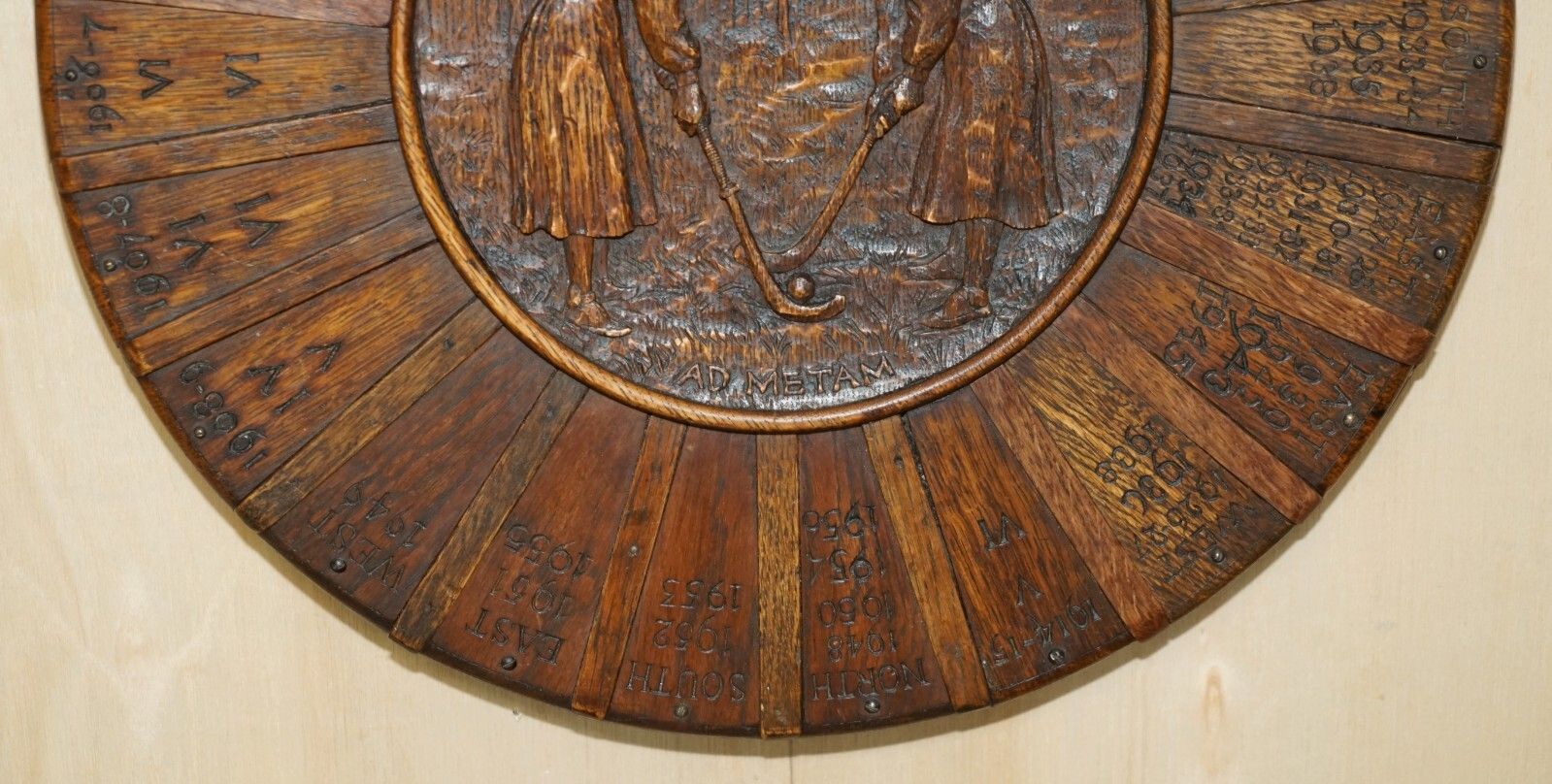 Antique Oxford Ladies High School Hockey Presentation Winners Plaque Must See photo for sale