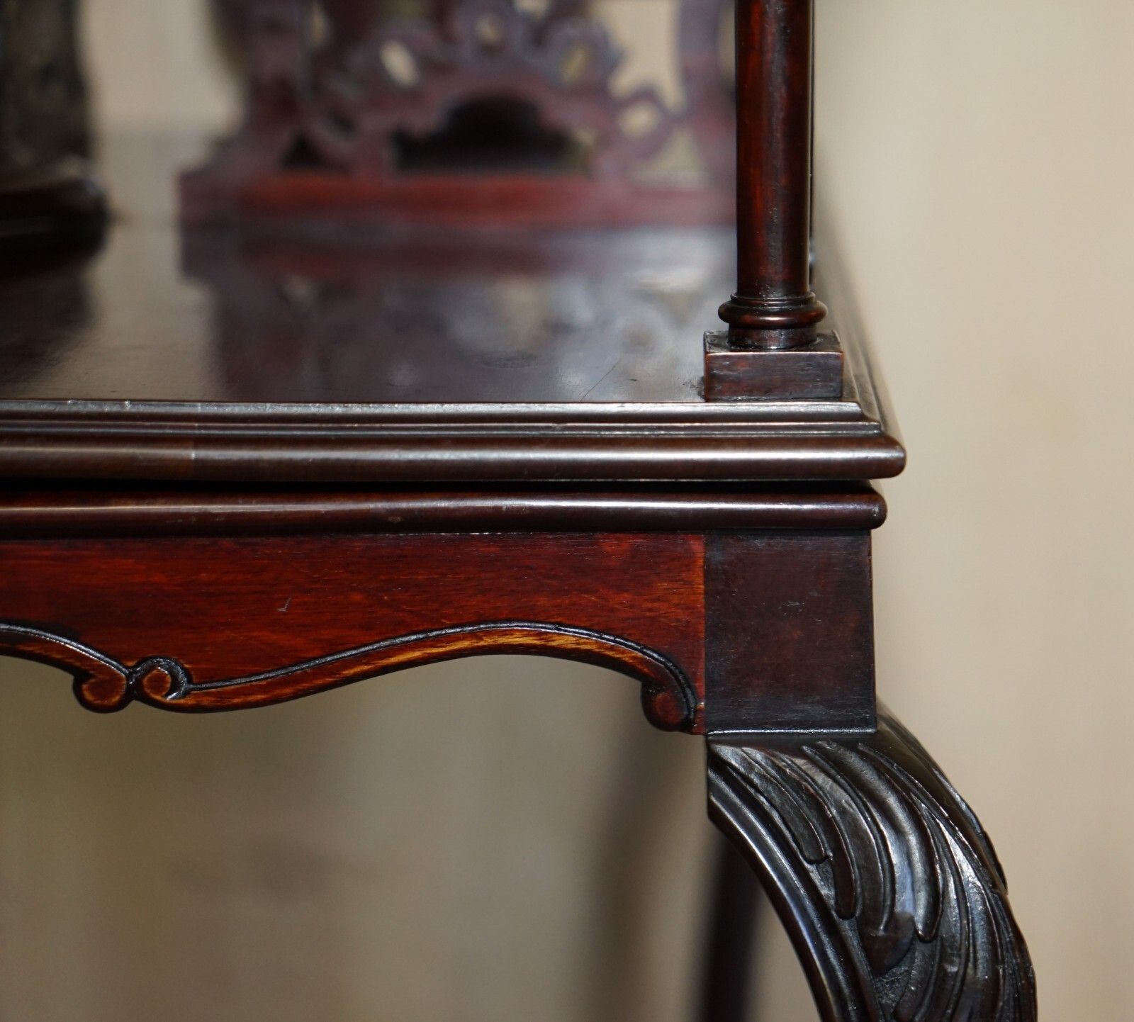 Fine Antique Victorian Aesthetic Movement Mahogany Revolving Bookcase Book Table photo 1850.0