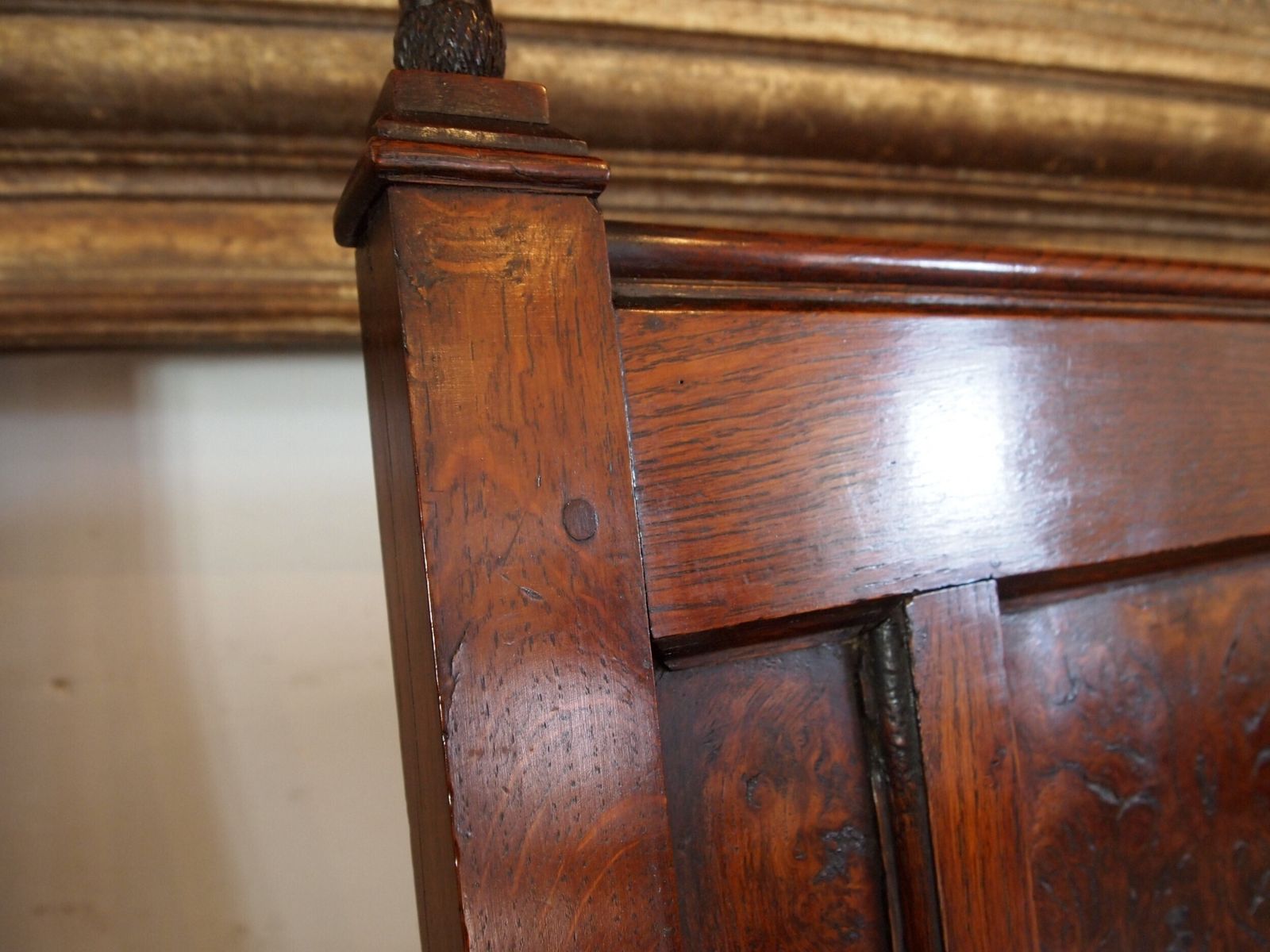 photo for sale Chair Fine Oak Wainscot Armchair C1750