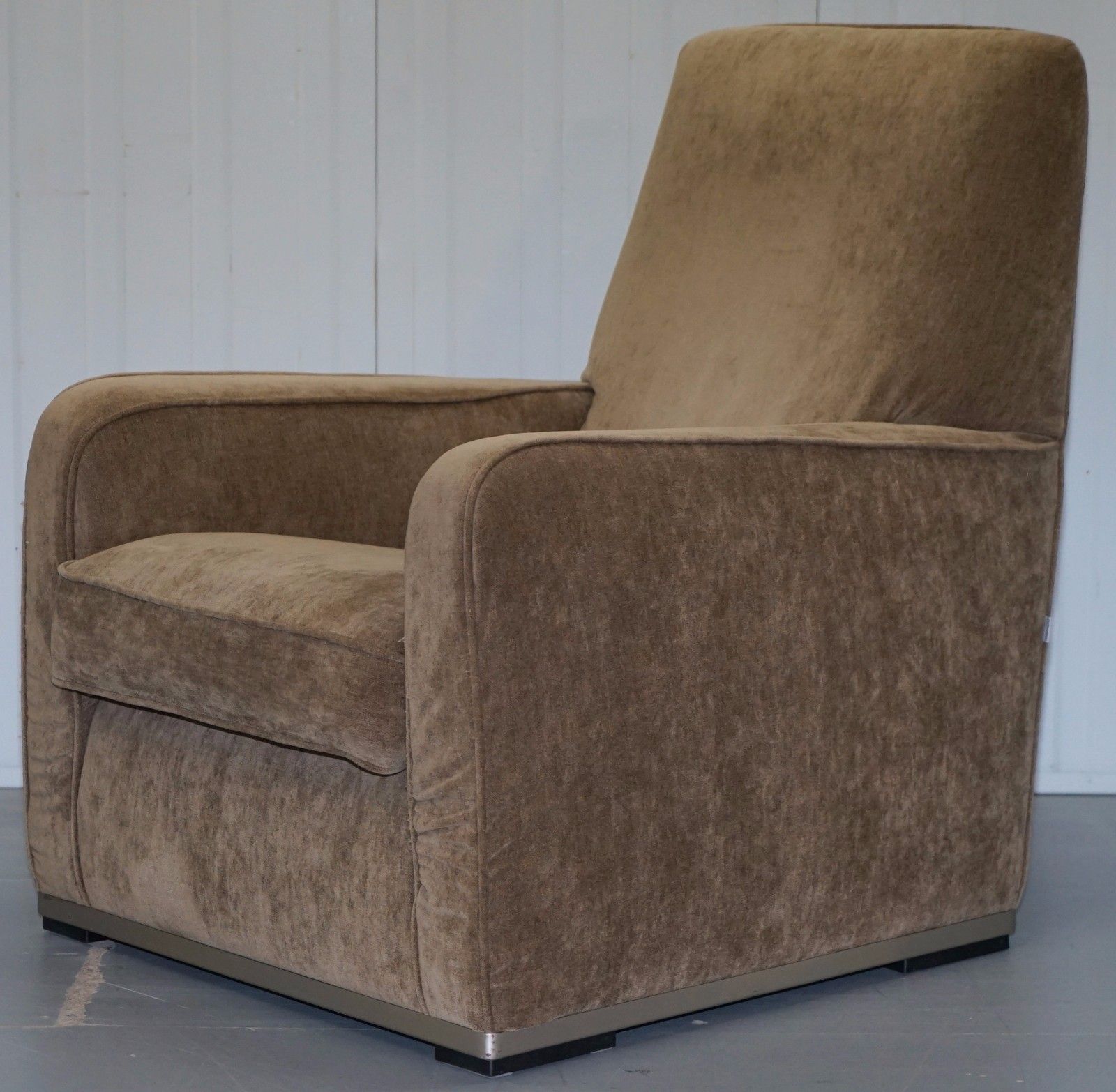 Pair Rrp £6000 Of B&B Italia Maxalto Imprimatur Antonio Citterio Armchairs photo for sale