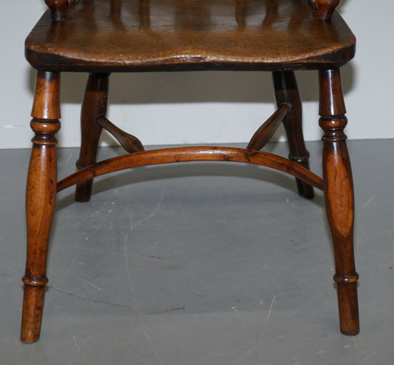 photo furniture 1 Of 6 Burr Yew Wood Windsor Armchairs Circa 1860 English Countryhouse Furniture