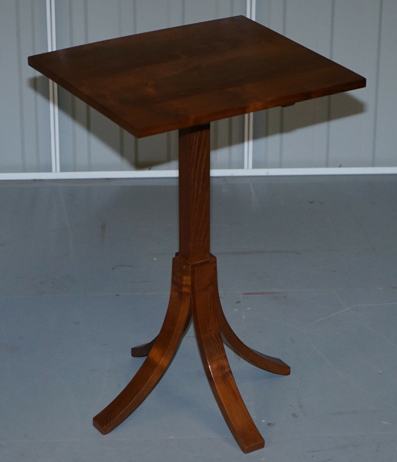 Stunning Mulberry Furniture Made By Holgate & Pack Designer Walnut Side Table photo for sale