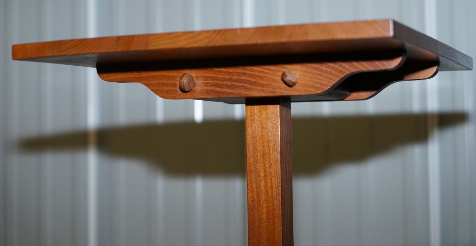 1750.0 Stunning Mulberry Furniture Made By Holgate & Pack Designer Walnut Side Table photo