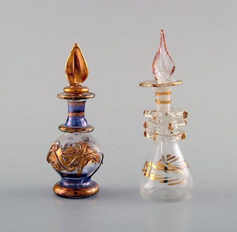 Large Collection Of Italian Flacons In Mouth Blown Art Glass, 1930s 1940s photo for sale