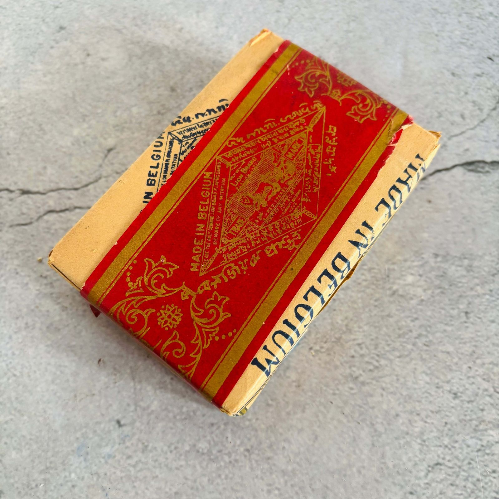 Victorian Unopened Rare Playing Cards photo vinterior