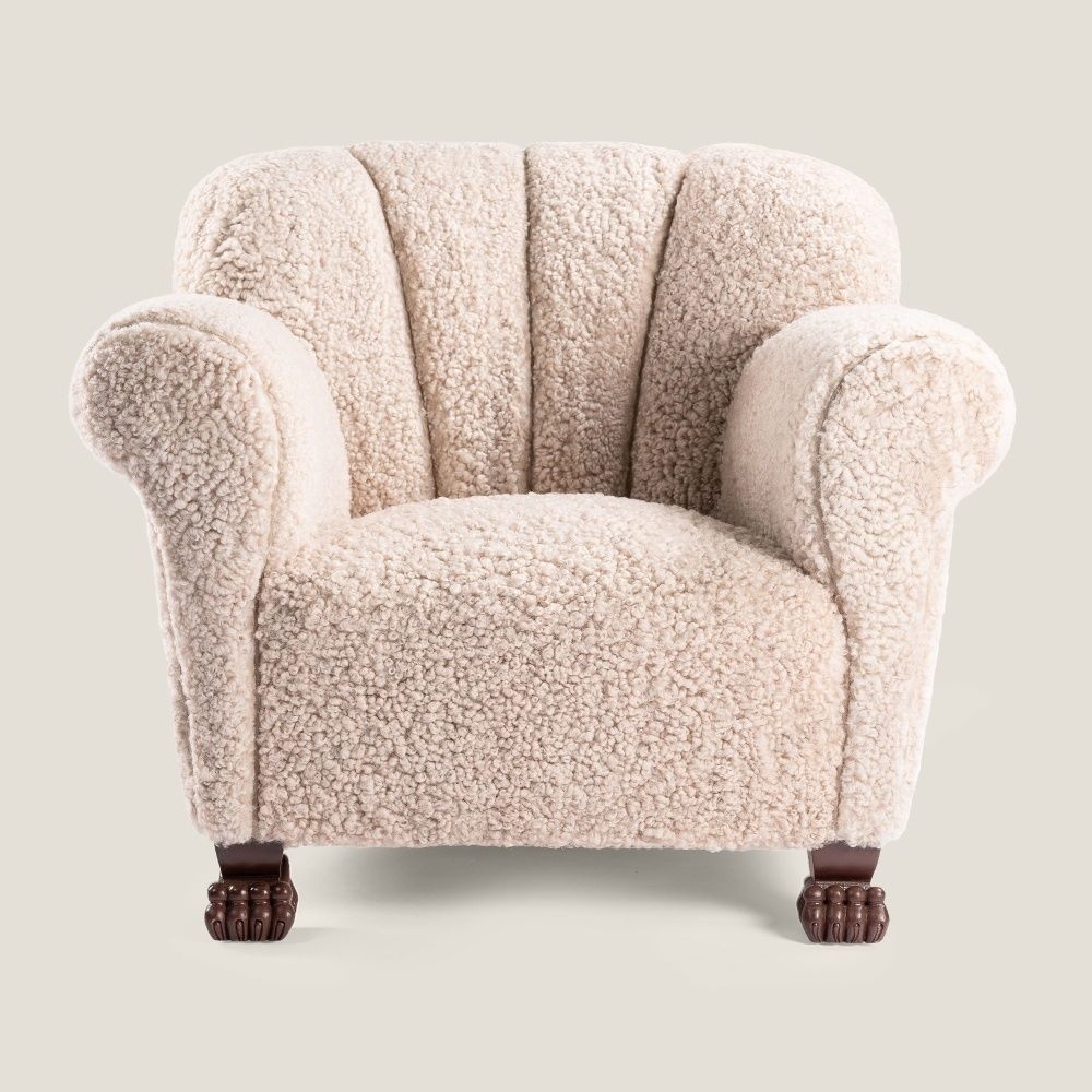 Lounge Chair Lion Claw Legs, 1930s photo furniture