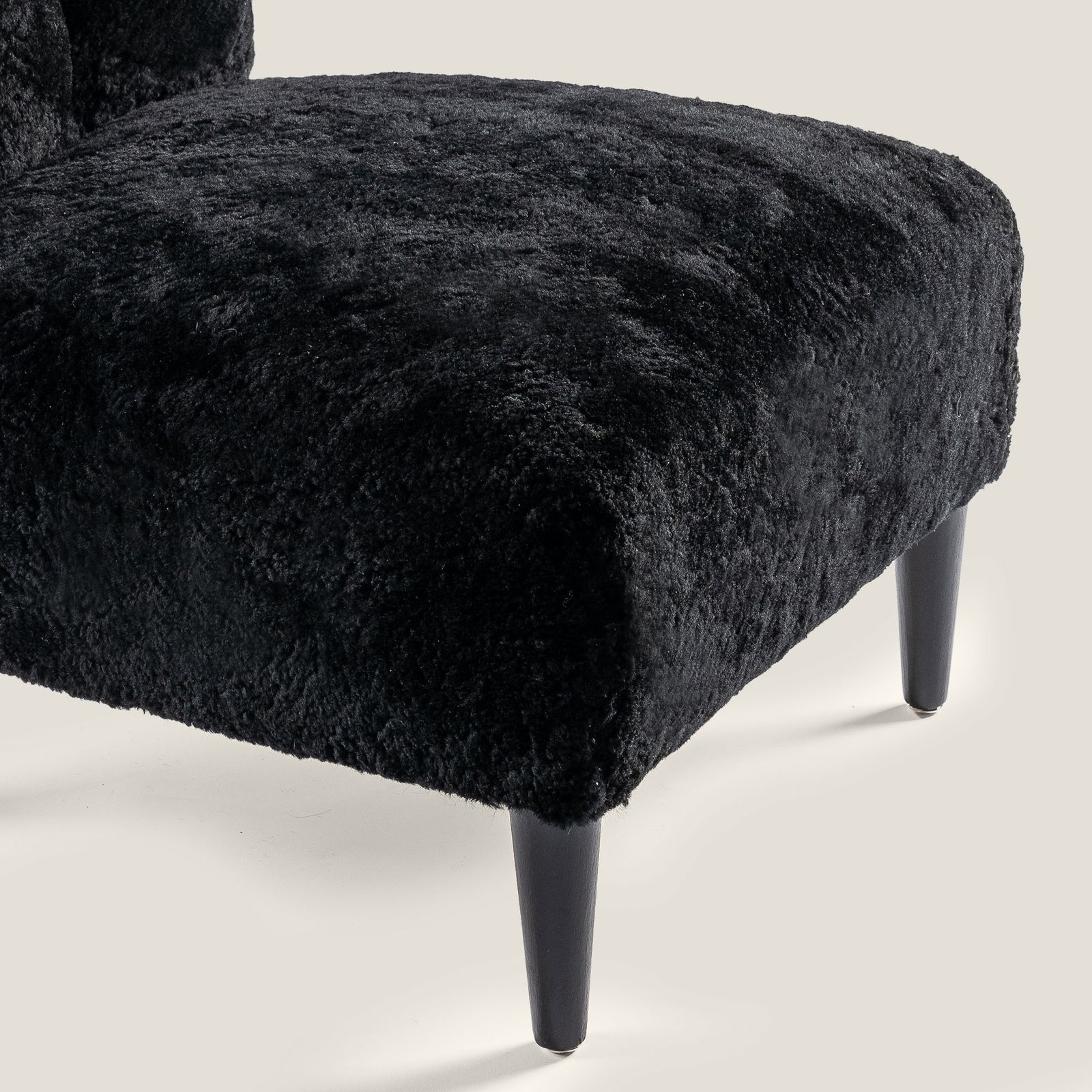 Pair Of Black Scandinavian Armchairs photo 6300.0