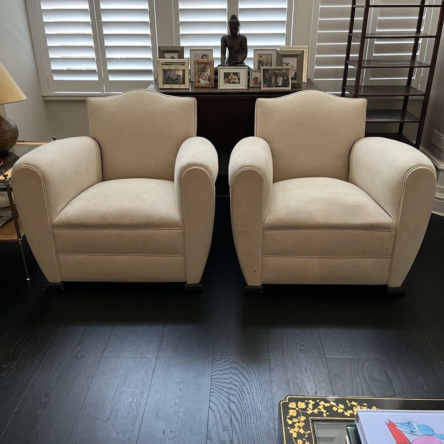 Pair Of Art Deco Club Chairs, Early 20th Century photo vinterior
