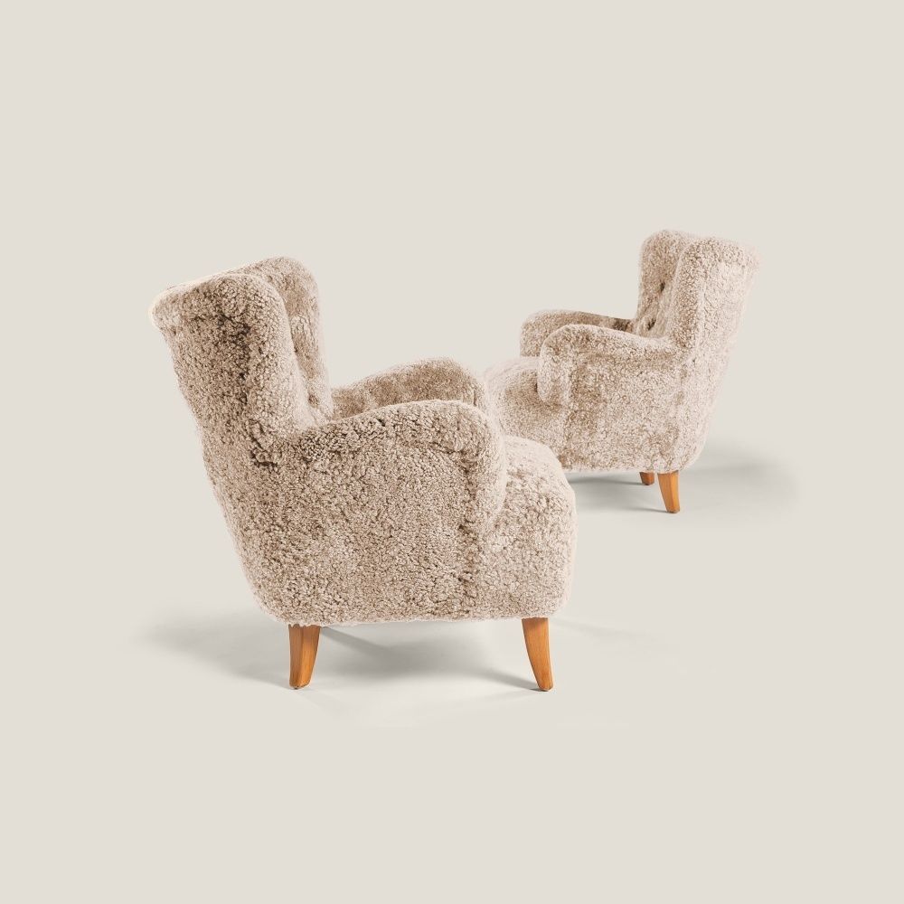 Pair Of Armchairs – Ilmari Lappalainen photo for sale