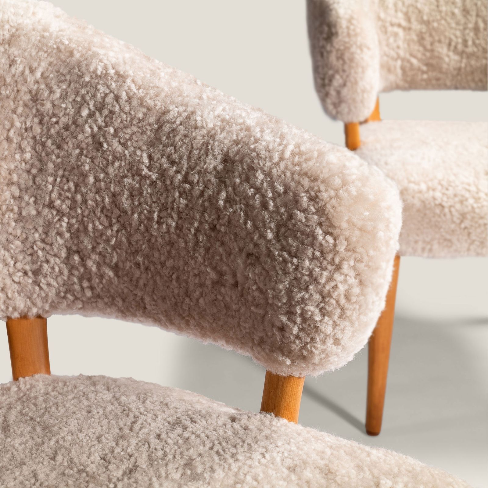 Pair Of Lata Greven Armchair – Carl Malmsten photo vinterior