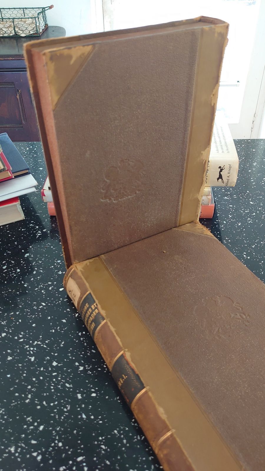 photo furniture La Guerre De Surprises Et D'embuscades, Quinteau, 1884. Good Collectible Condition.