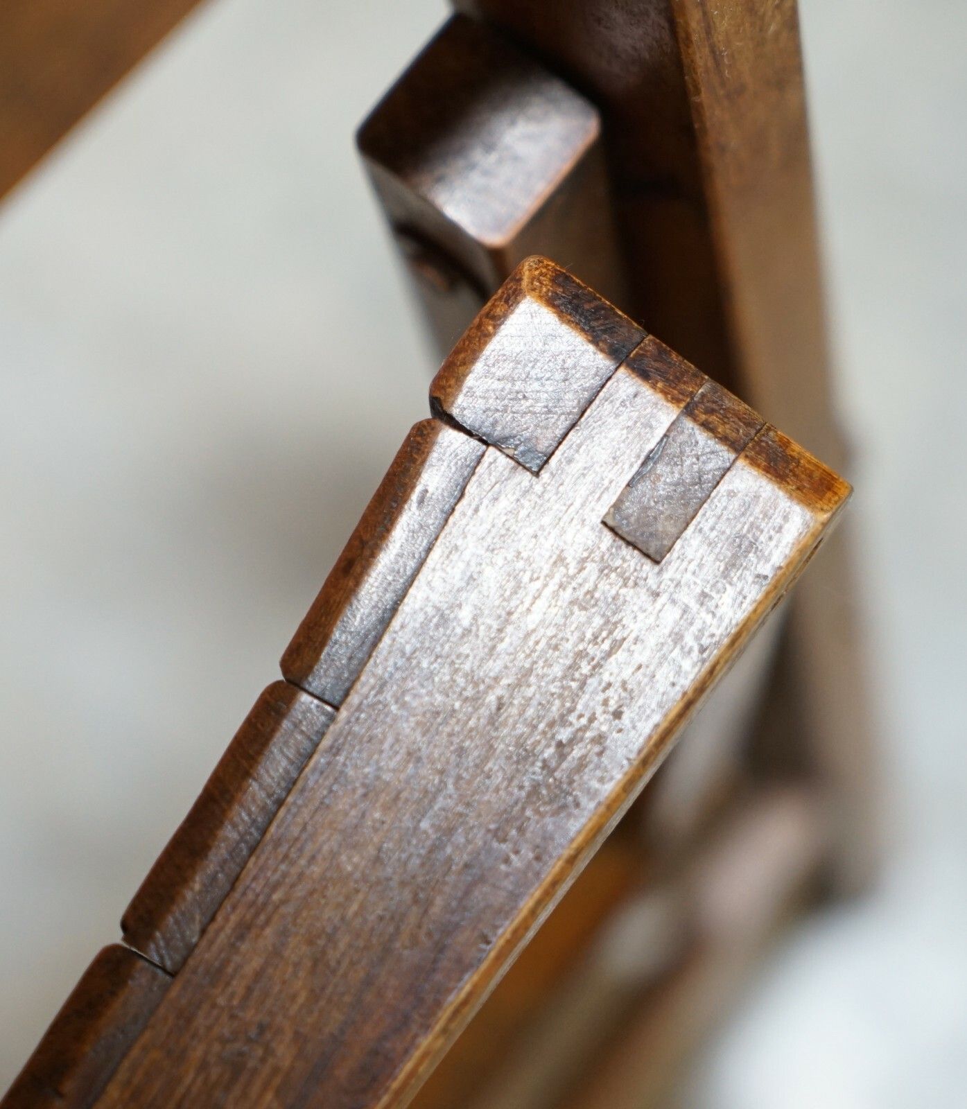 1800.0 Suite Of Six English Oak Circa 1900 1920 Folding Steamer Chairs Stunning Patina photo