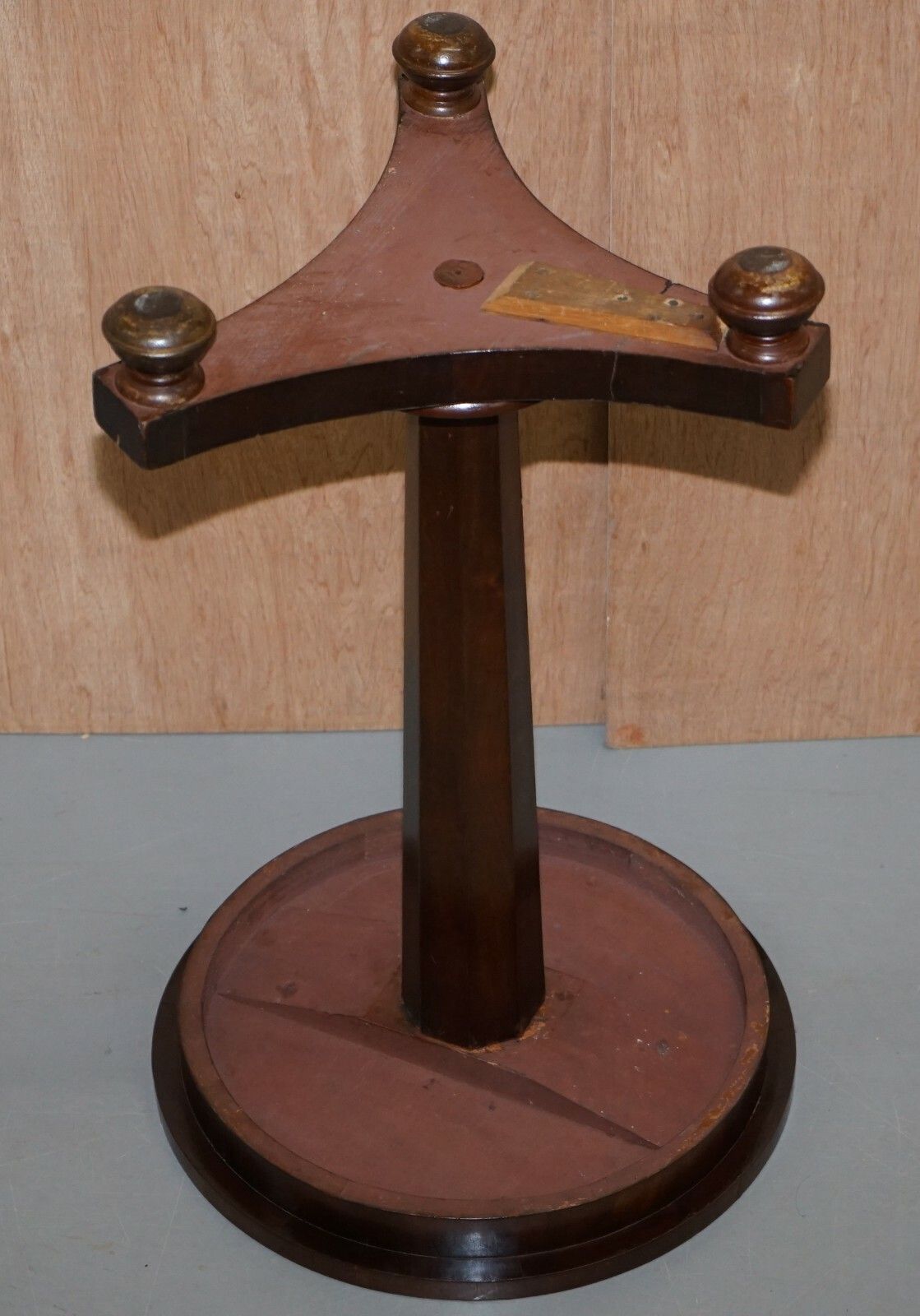 photo for sale Rare Victorian Mahogany Occasional Table, Geometric Parquetry Inlaid Wood Top
