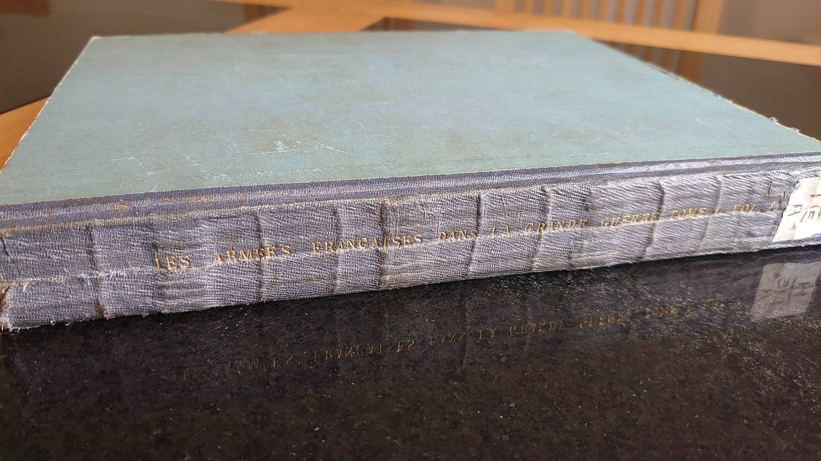 Antique "Les Armees Francaises Dans La Grande Guerre"   Tome I   Volume I   Full Set (Book, Annexes & Maps) Very Good Condition   1925 photo Home Decor
