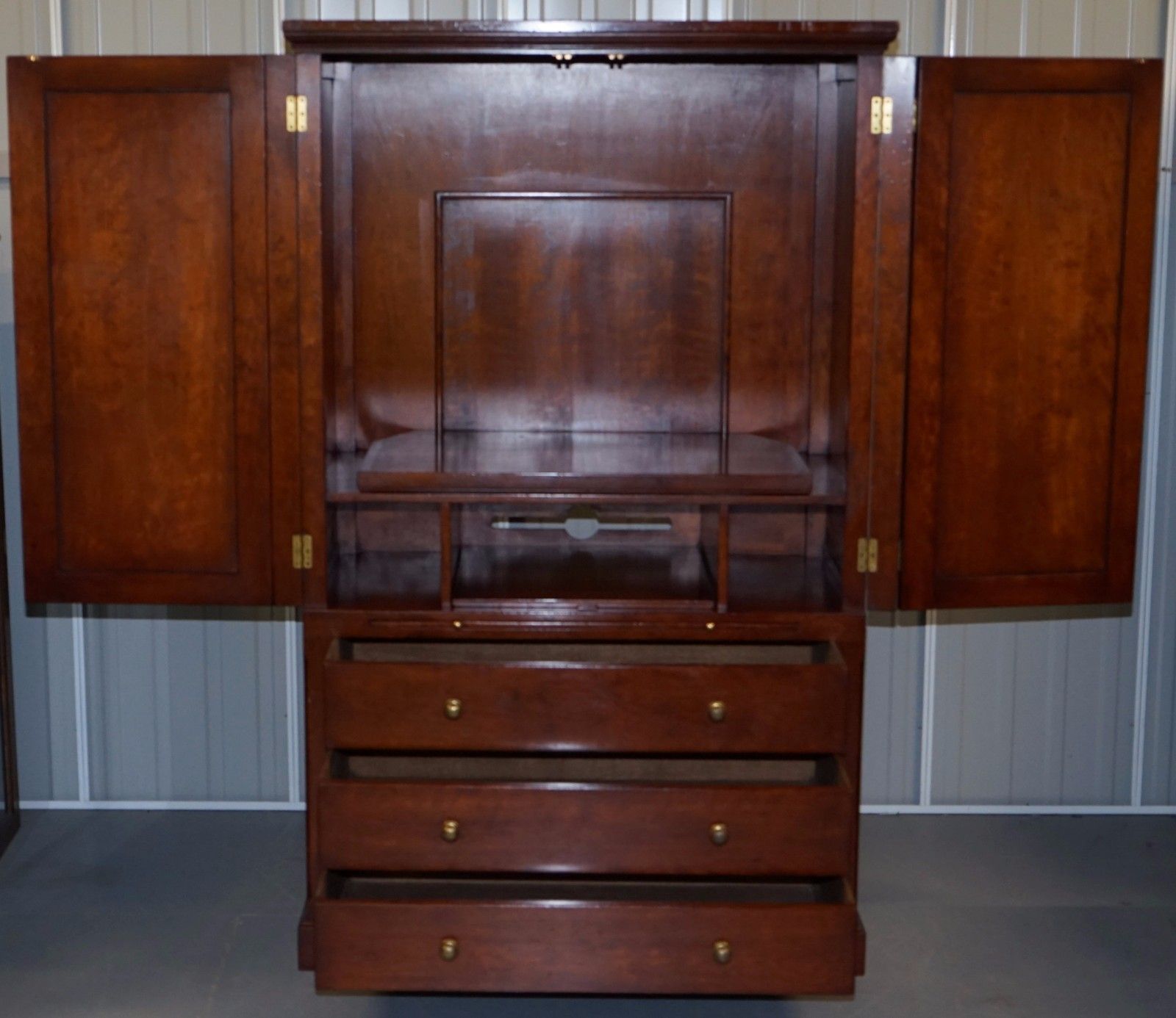 Rrp £5500 Harrods London Kennedy Campaign Furniture Media Entertainment Cabinet photo vintage