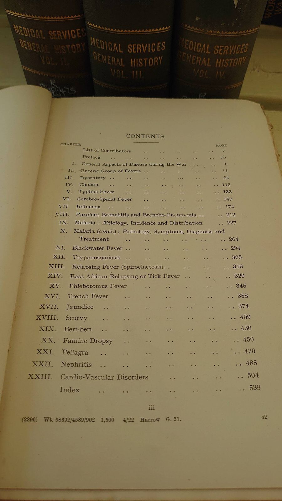 Official History Of The War   Medical Services   4 Volumes   Acceptable To Good Condition   1921 4 Hm Stationery Office Edition   Rare photo Home Decor
