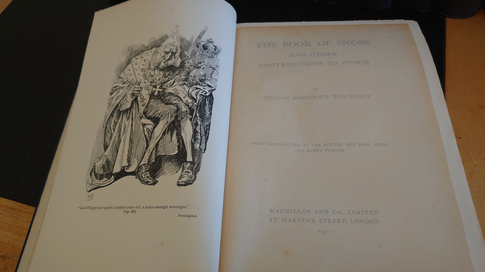 The Works Of Thackeray   Fourteen Volumes   Acceptable To Good Condition   1911 photo vintage
