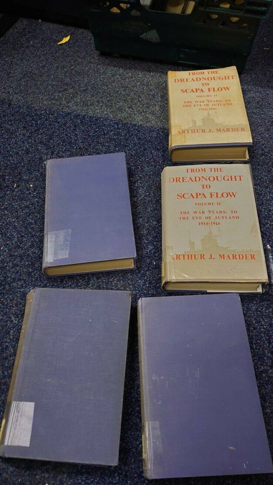 The Story Of Scapa Flow (In 5 Five Books), Arthur J. Marder, 1960s Editions, Acceptable To photo for sale
