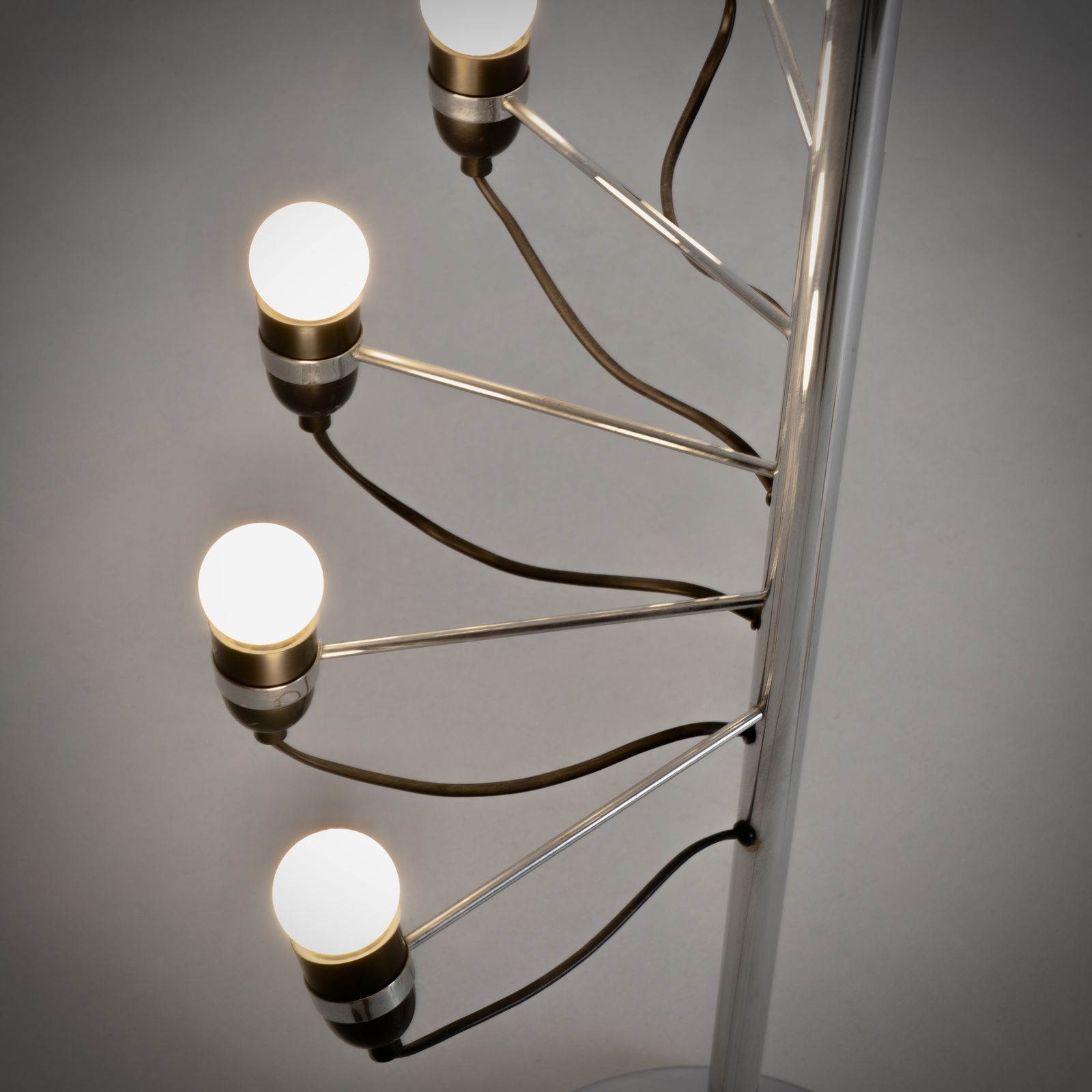 Gino Sarfatti Att. Floor Lamp, Arteluce Ed., Italy, Circa 1970 photo furniture