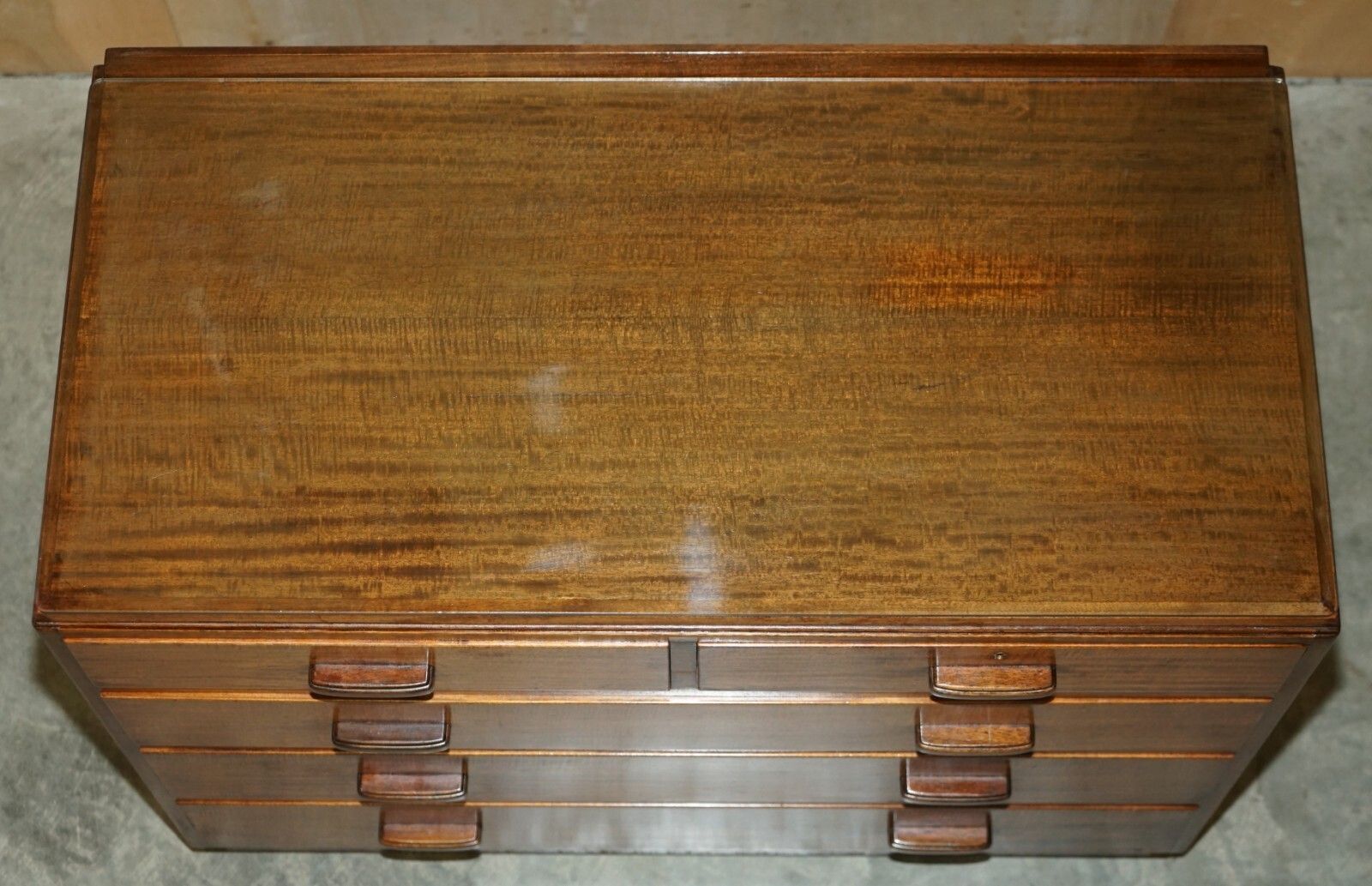 1 Of 2 Alfred Cox Mid Century Modern Chests Of Drawers Circa 1952 English Oak photo buy