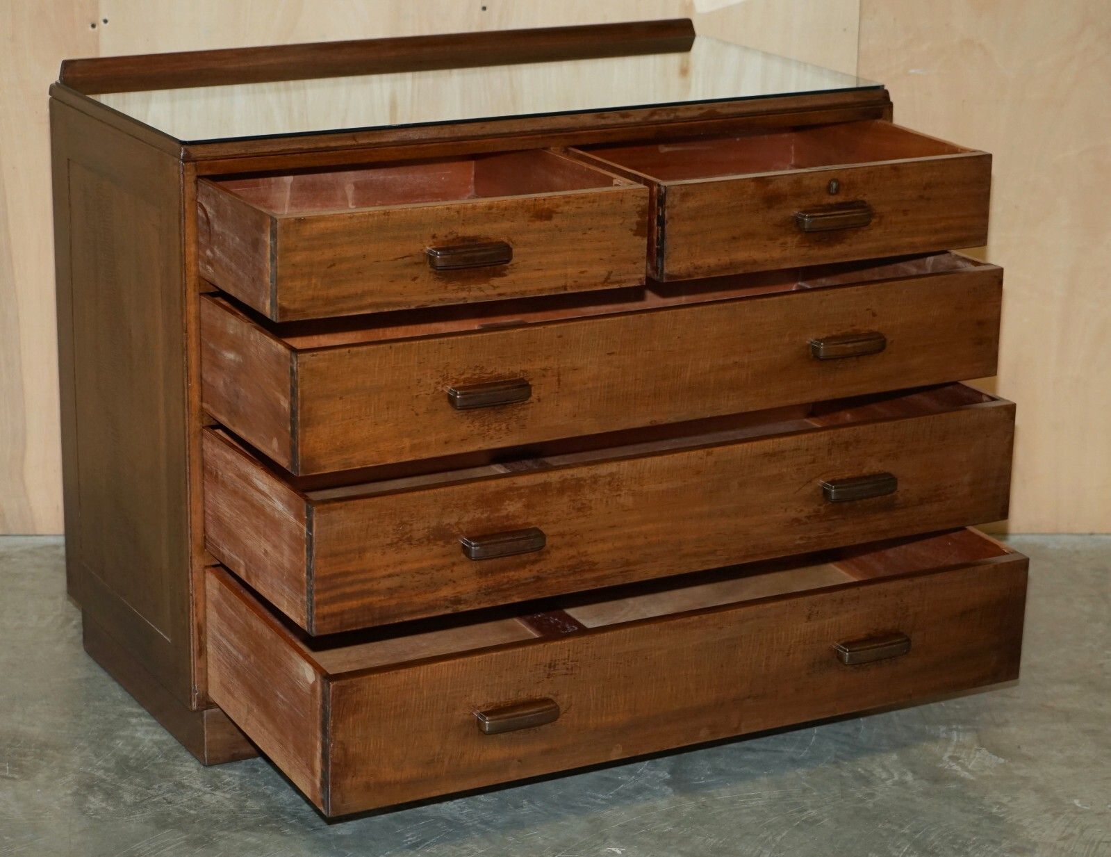 photo furniture 1 Of 2 Alfred Cox Mid Century Modern Chests Of Drawers Circa 1952 English Oak