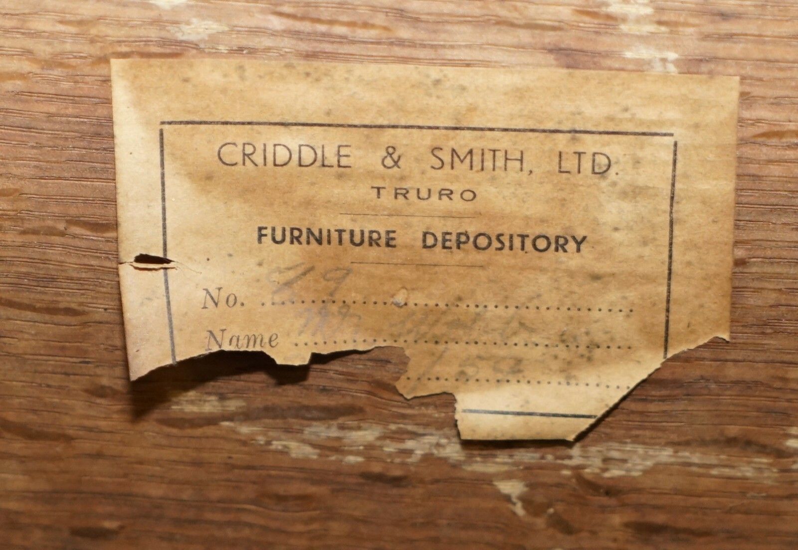 1460.0 Original Criddle & Smith Stamped Victorian Walnut Gothic Revival Church Armchair photo