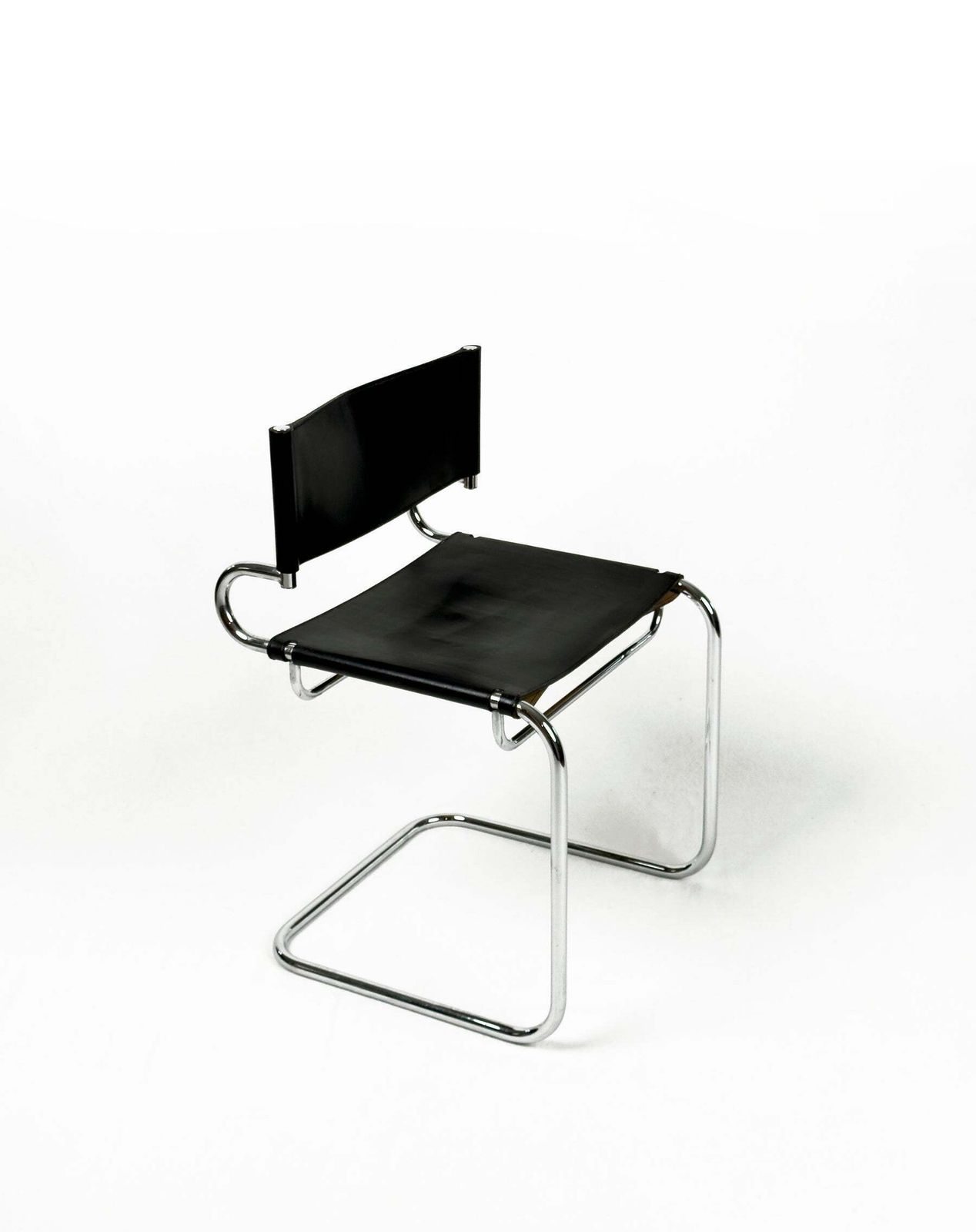 “Terrj” Leather Chair By Luigi Saccardo For Arrmet – Italy, 1970s