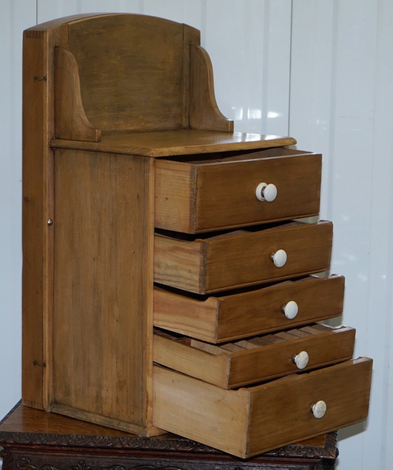 photo for sale Very Rare 1950's Rawl Plug Sales Cabinet With Till Drawers And Display Section