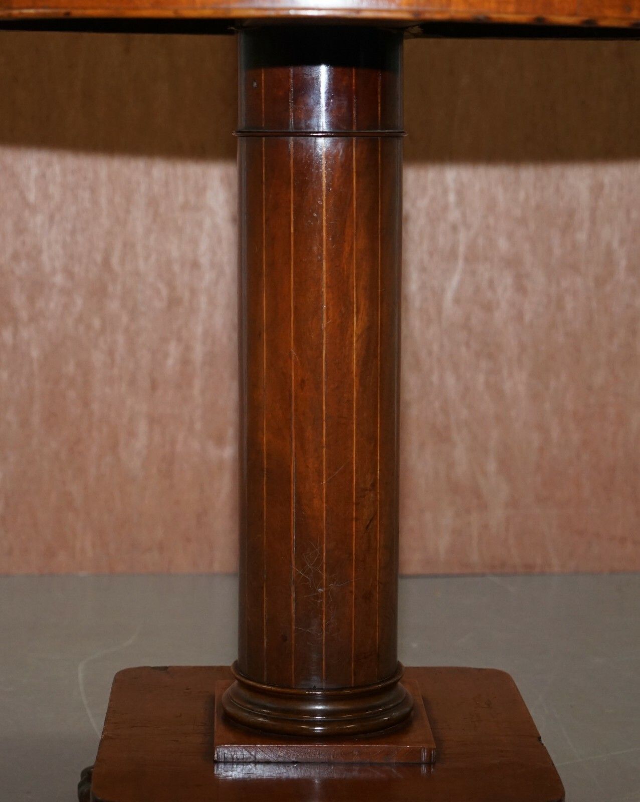 Stunning Napoleon III French Empire Revival Occasional Centre Table Marble Top photo vinterior