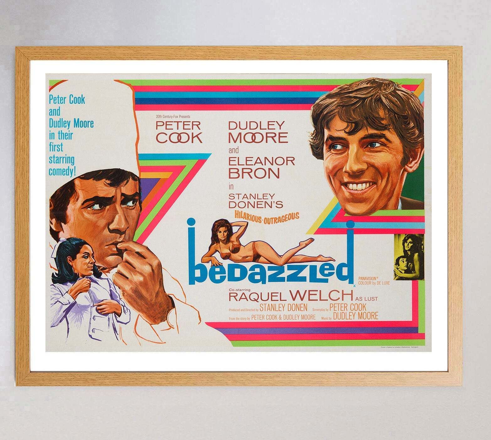 Bedazzled Original Vintage Poster photo Art