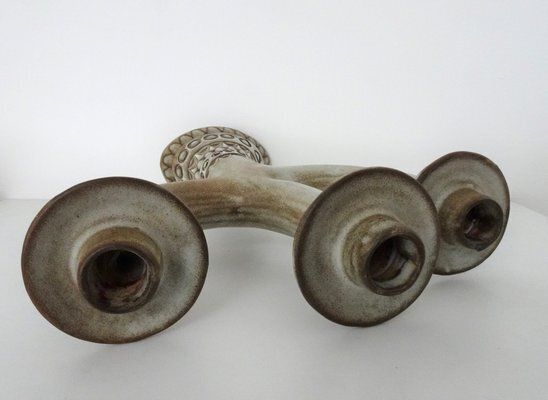 Large Ceramic Sculptural Candleholder By Huguette Bessone Vallauris For Vallauris, 1950s photo buy