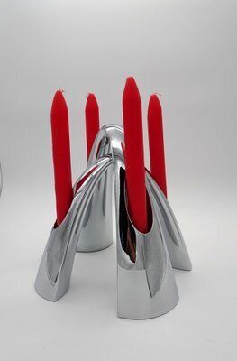 Twillight Candlesticks By Steve Mcgugan For Stelton, Denmark, 2008, Set Of 2 photo for sale
