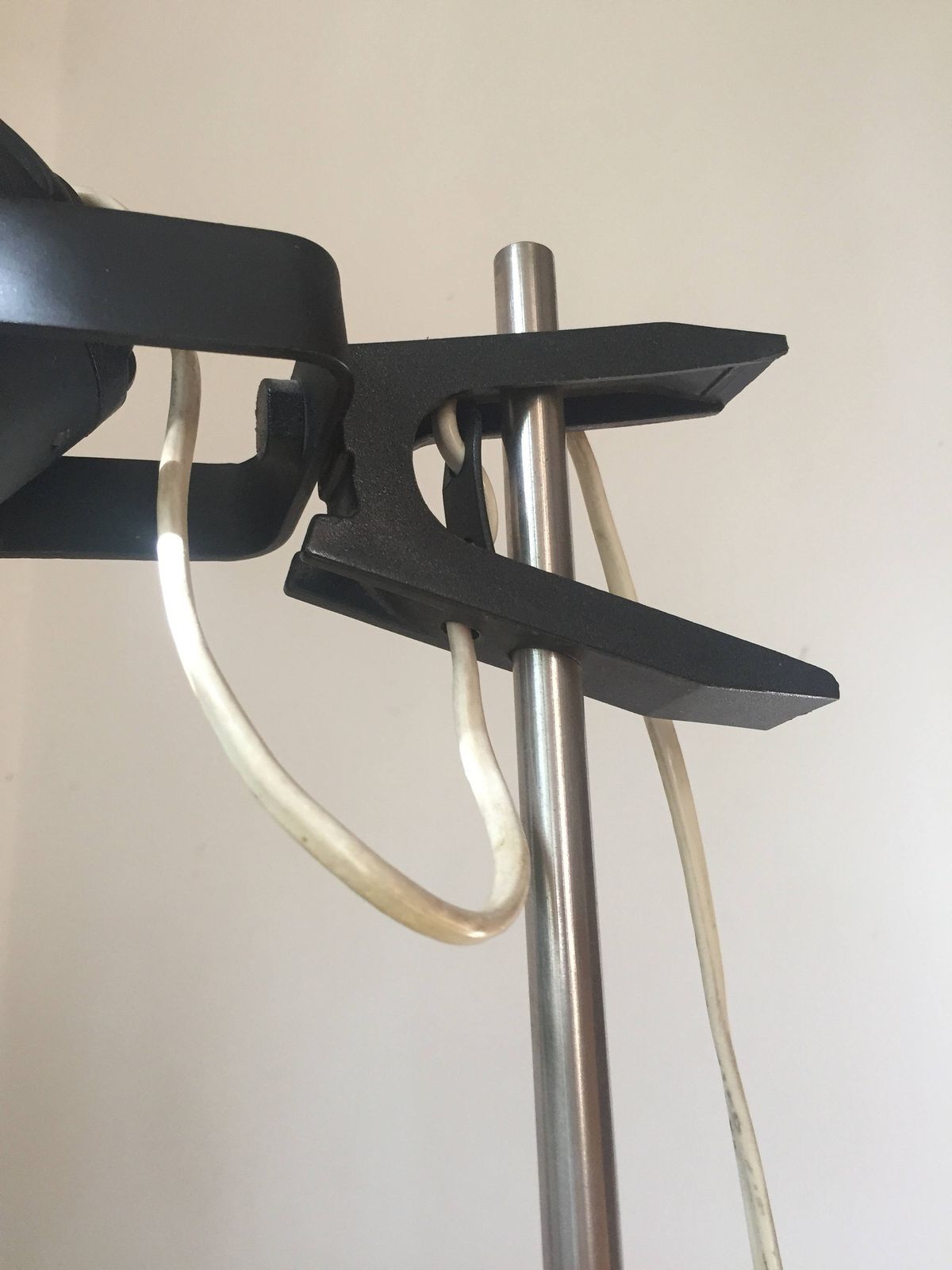 60’s Vintage Green Olive Adjustable Spot Lamp, Spotlight photo for sale