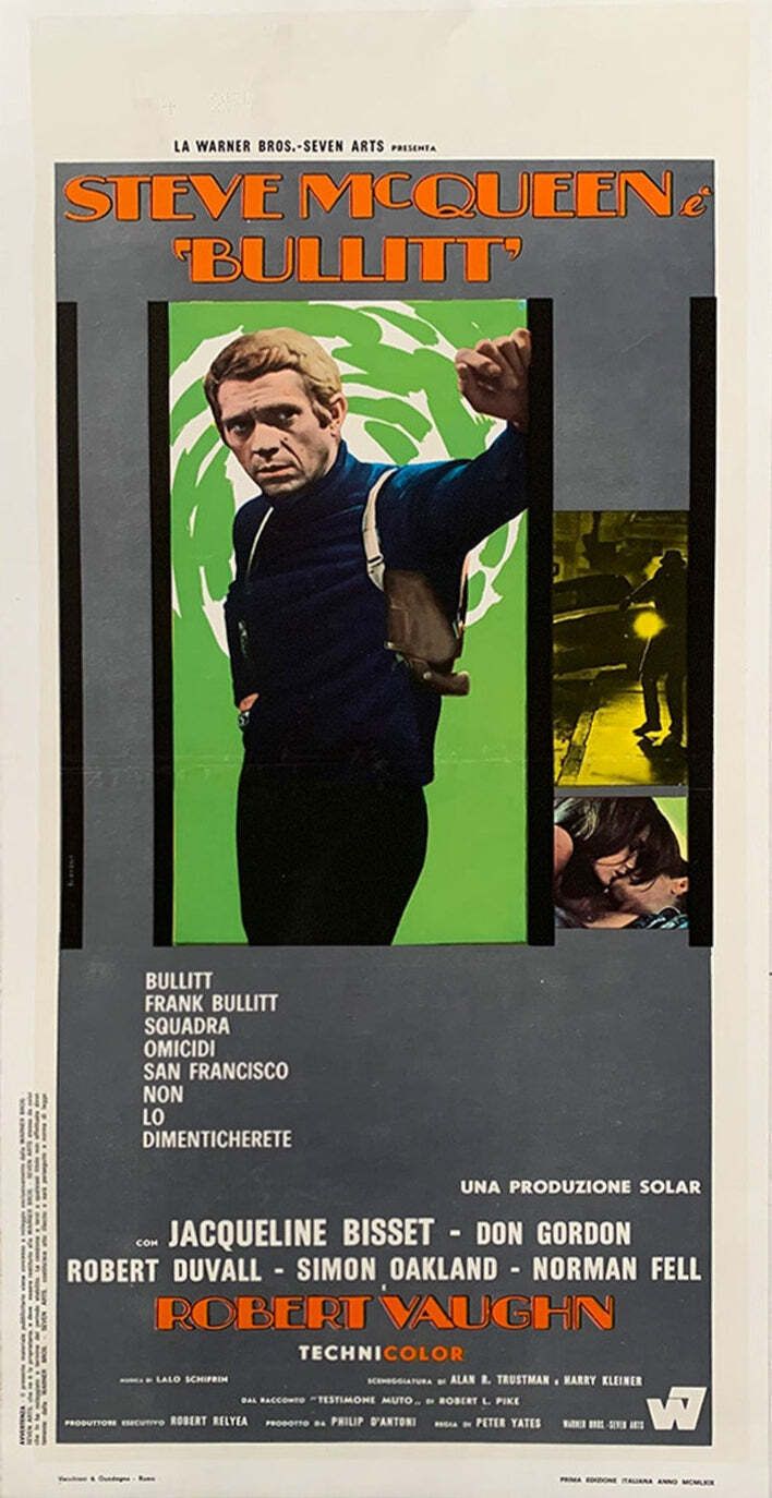 Bullitt (Italian), 1960s, Vintage