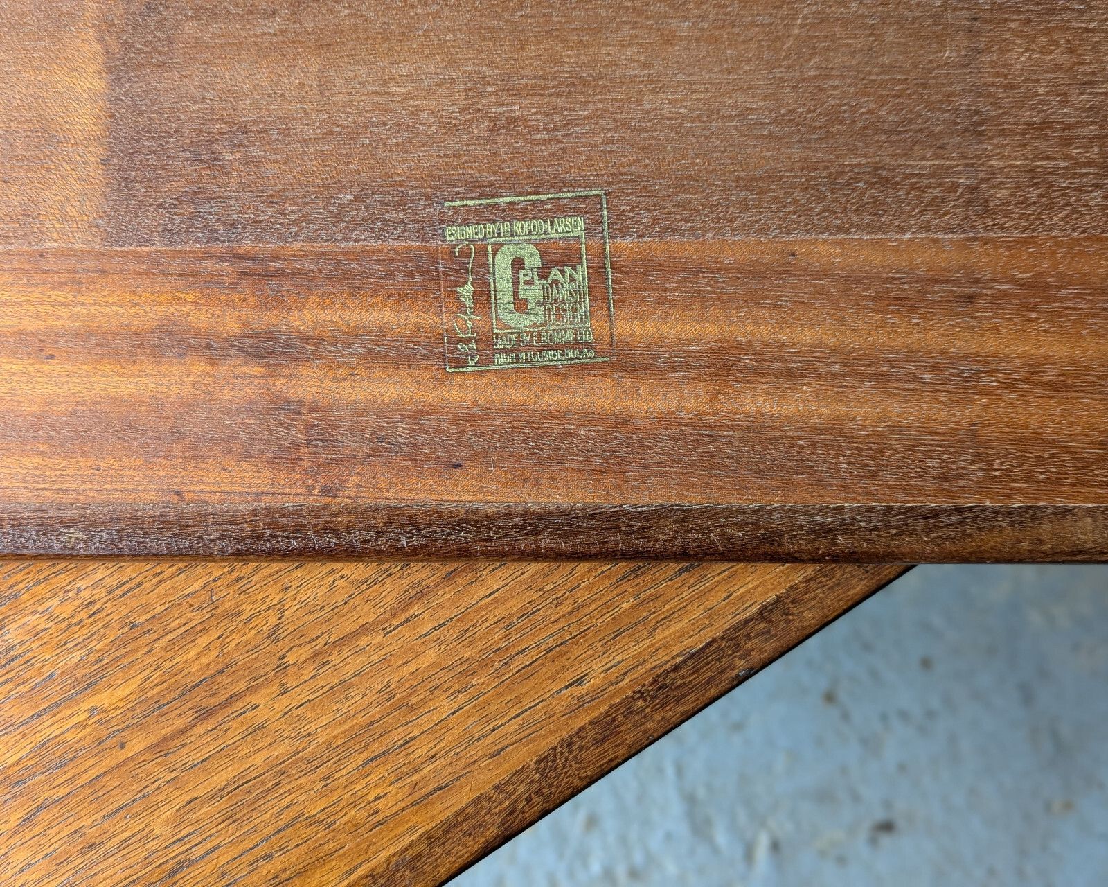 Kofod Larsen Gplan Extending Dining Table (Delivery Available) 60s Teak photo vinterior