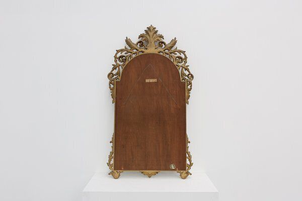 photo vinterior 20th Century Large Baroque Gilt Mirror From Deknudt, Belgium, 1950s