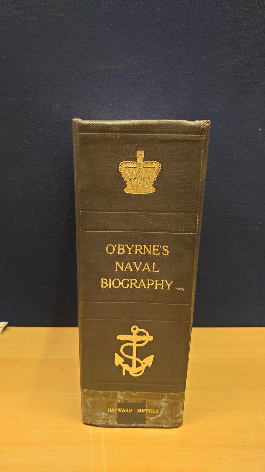 O'byrne's Naval Biography   Every Living Office In Her Majesty's Navy   1986 Reprint   Hayward   Good To Very Good Condition