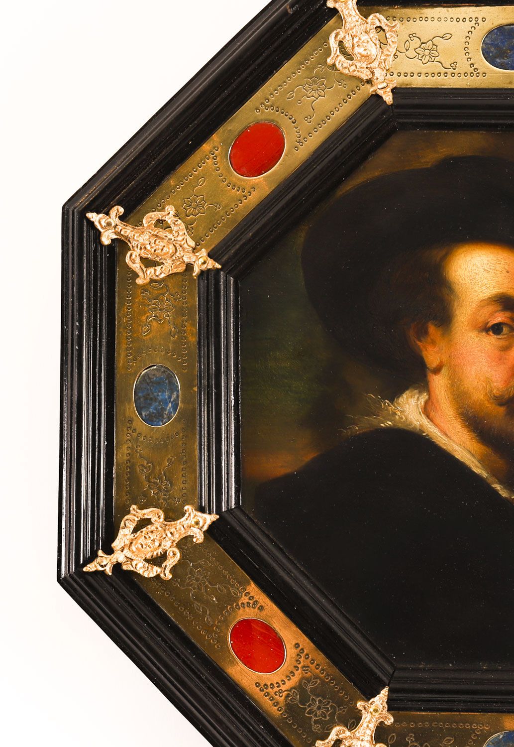 Antique Self Portrait Rubens By F. Flor For Flor & Findel 19th C photo buy