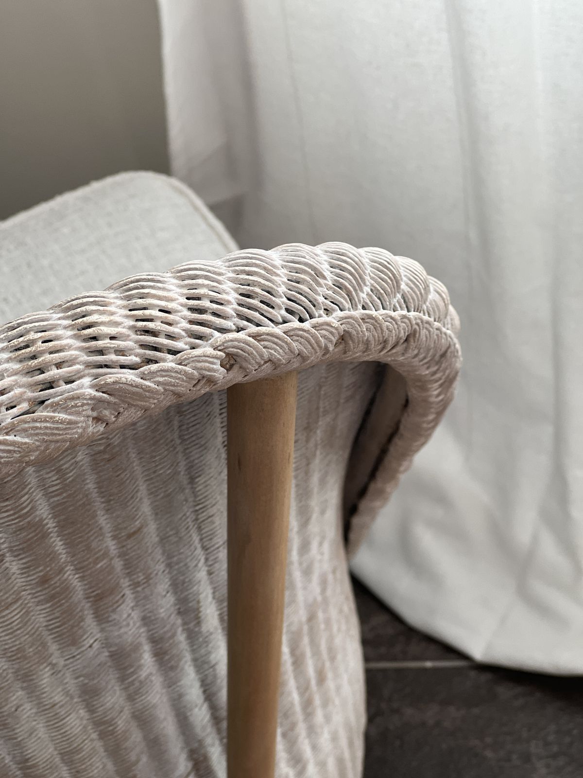 The Anita 'Lloyd Loom' Style Chair. photo for sale