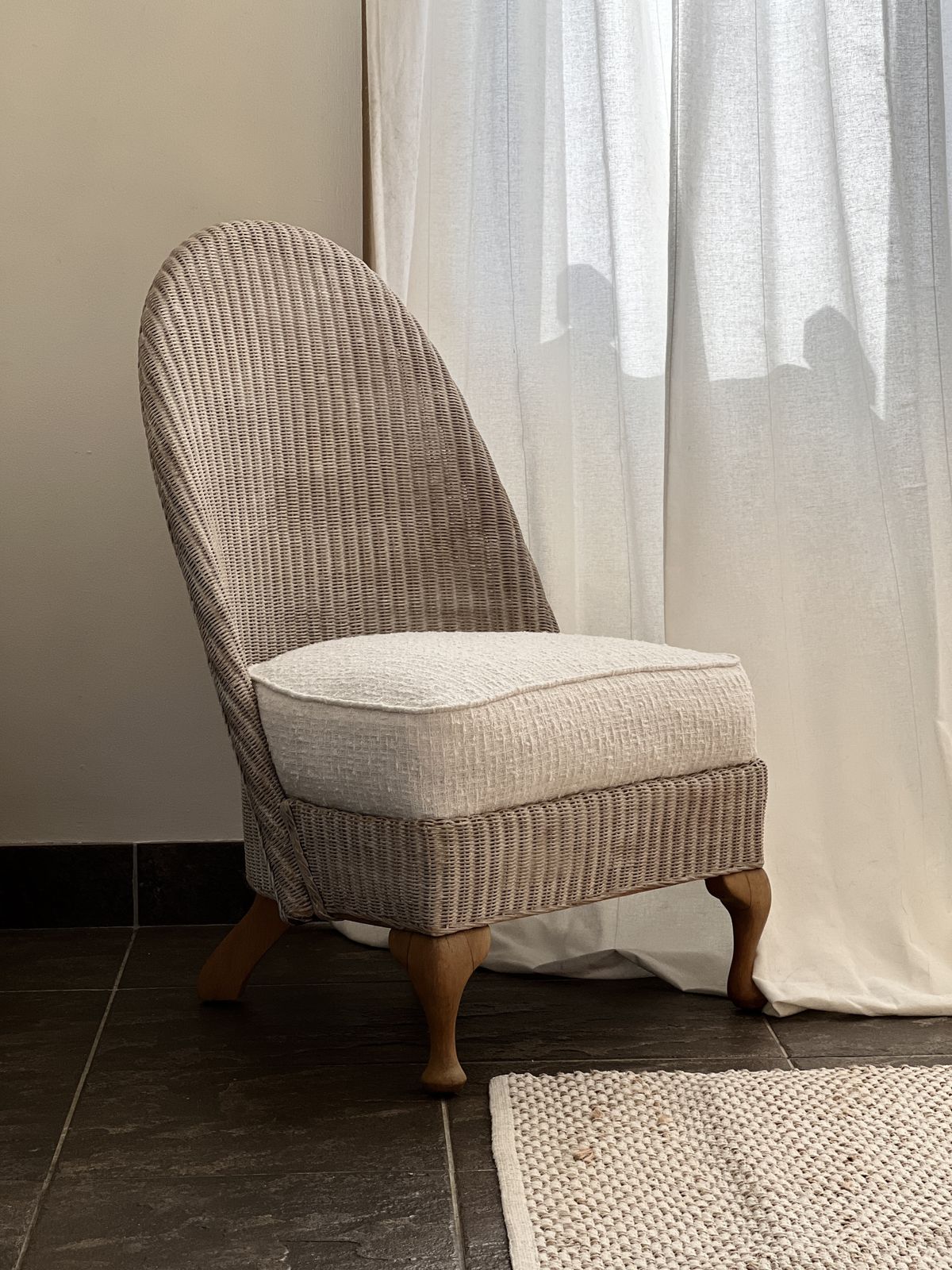 The Anita 'Lloyd Loom' Style Chair.