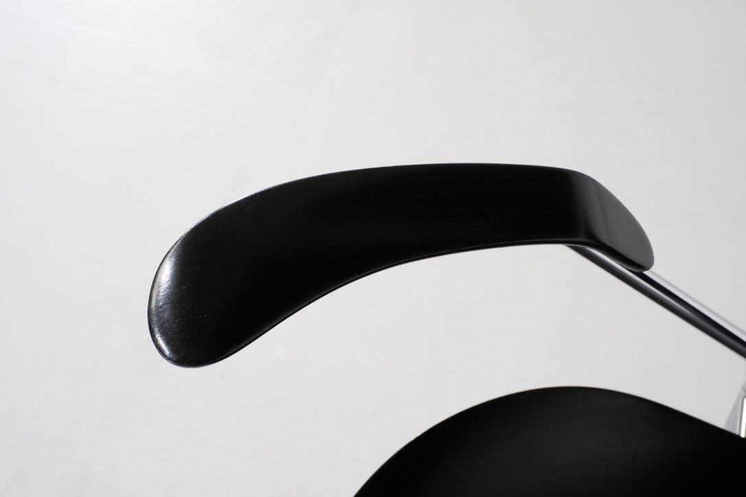 695.0 Chair Model " 3207 "In Wood By Arne Jacobsen For Fritz Hansen, Denmark 1955. photo