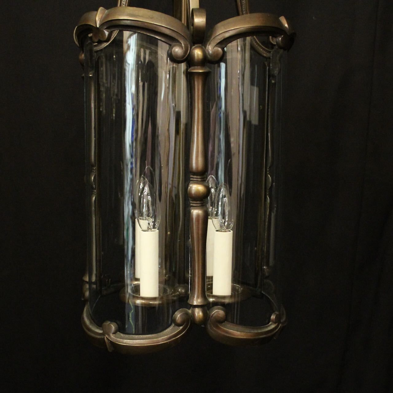 French Bronze 4 Light Antique Lantern photo furniture