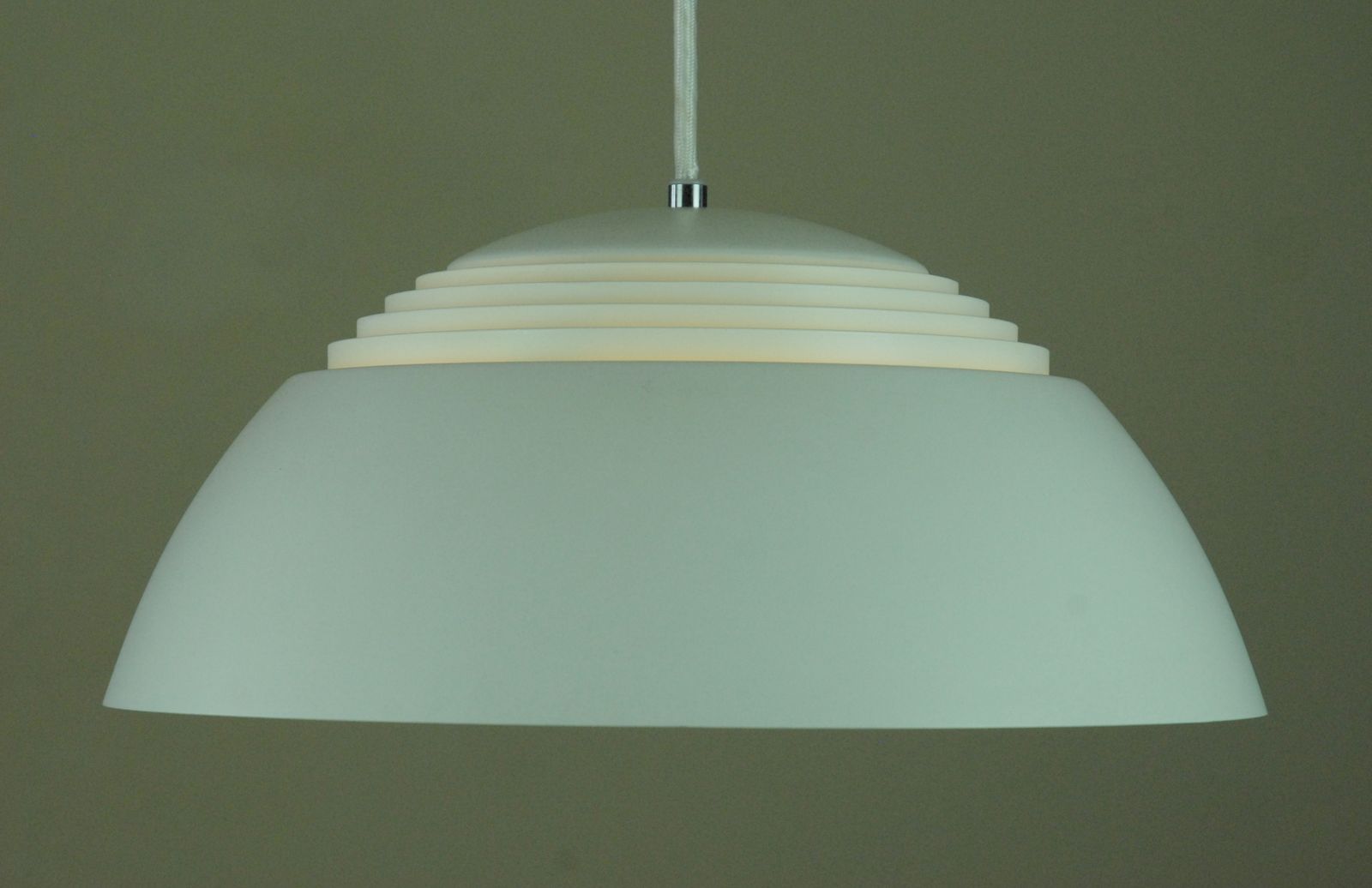 Vintage Aj Pendant By Arne Jacobsen For Louis Poulsen A/S, Denmark, 1980s photo 545.0