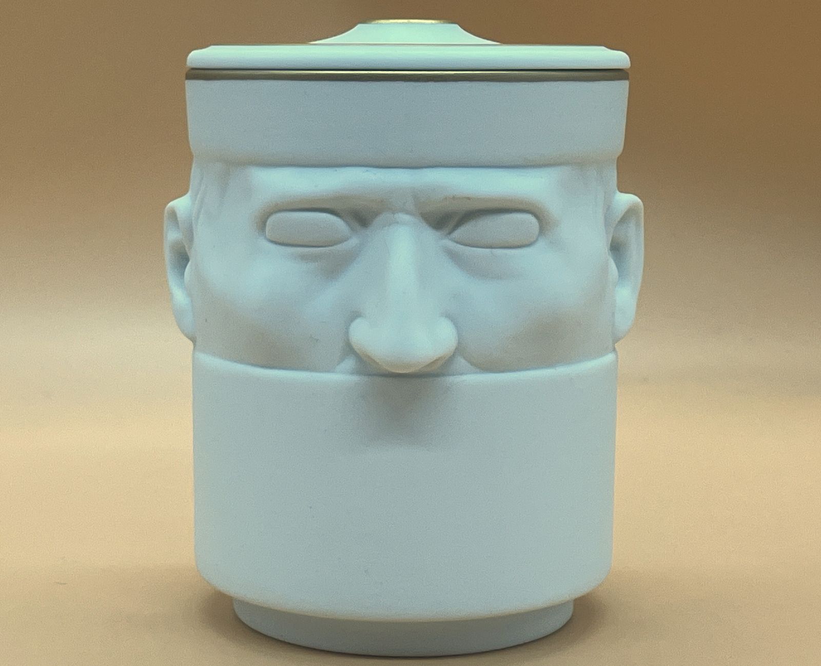 Ginori 1735 Porcelain Il Seguace (The Follower Or The Companion) Pure White Candle Holder By Luca Nichetto.
