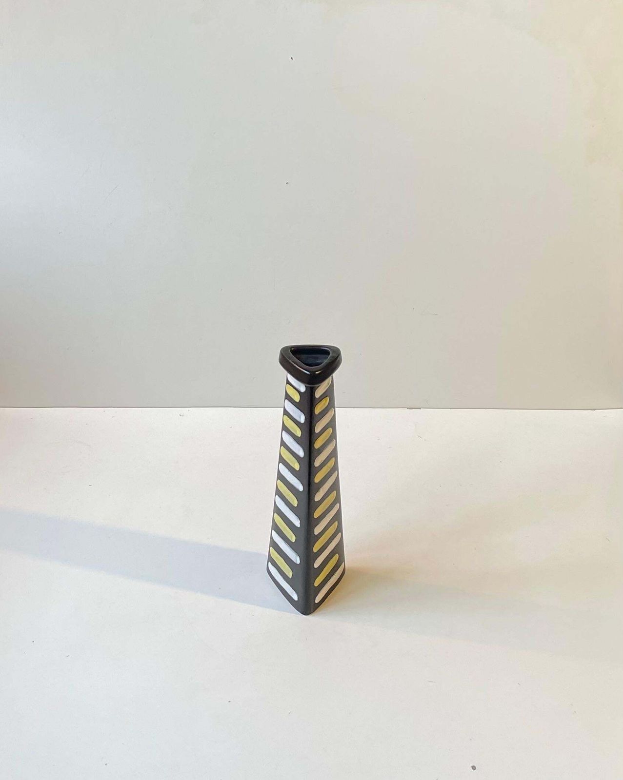 Black Trio Ceramic Vase By Hjördis Oldfors For Upsala Ekeby, 1950s photo furniture