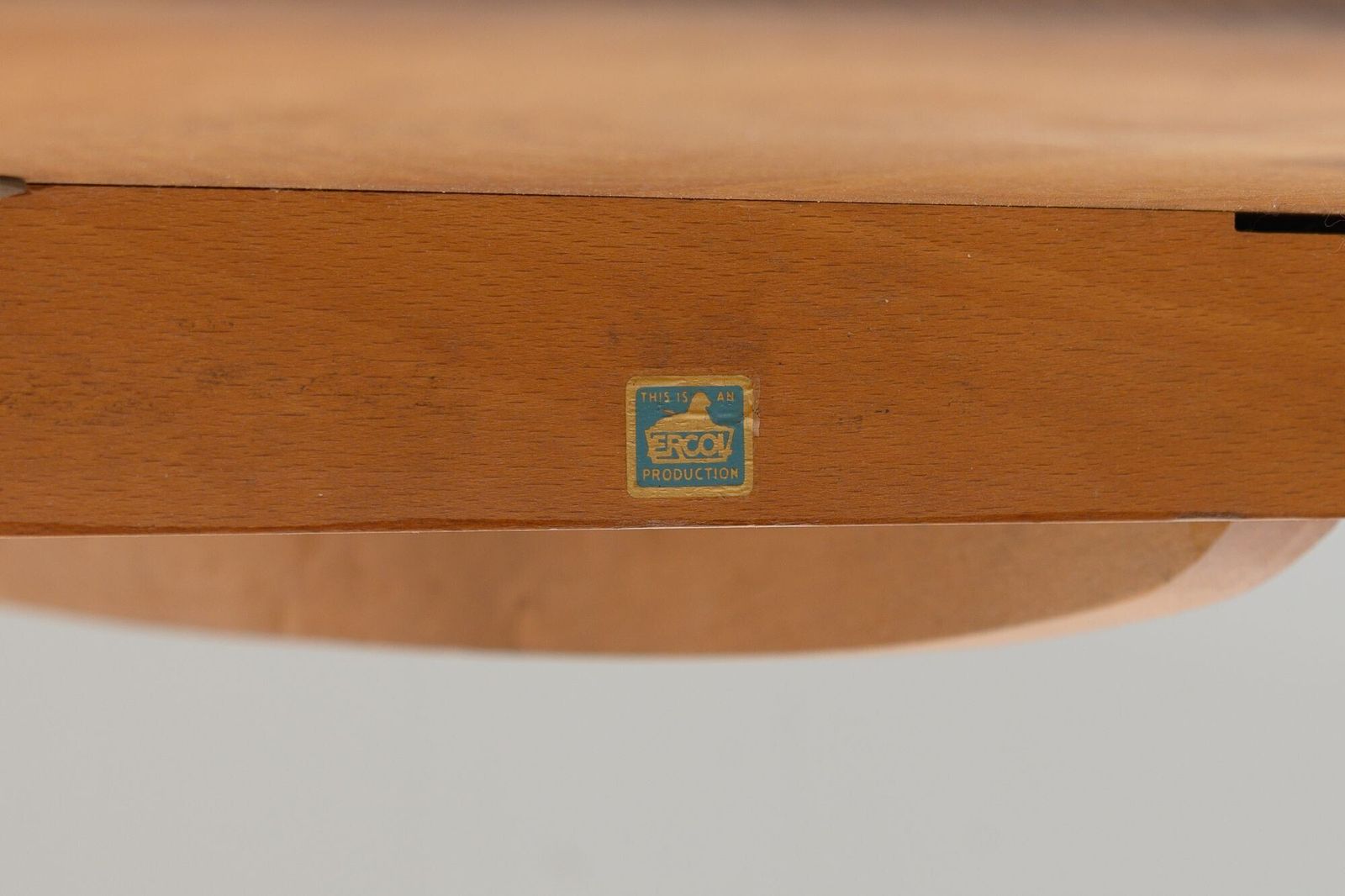 Ercol Plank Dining Table photo vintage