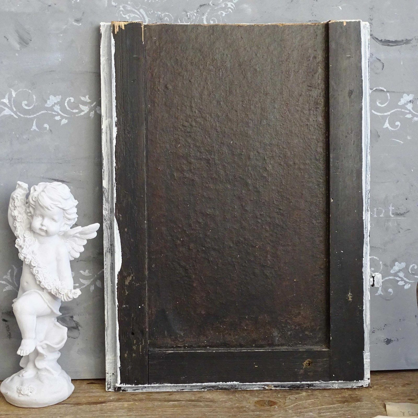 photo furniture Handcrafted Trumeau Mirror: Shabby Chic French Antique Style