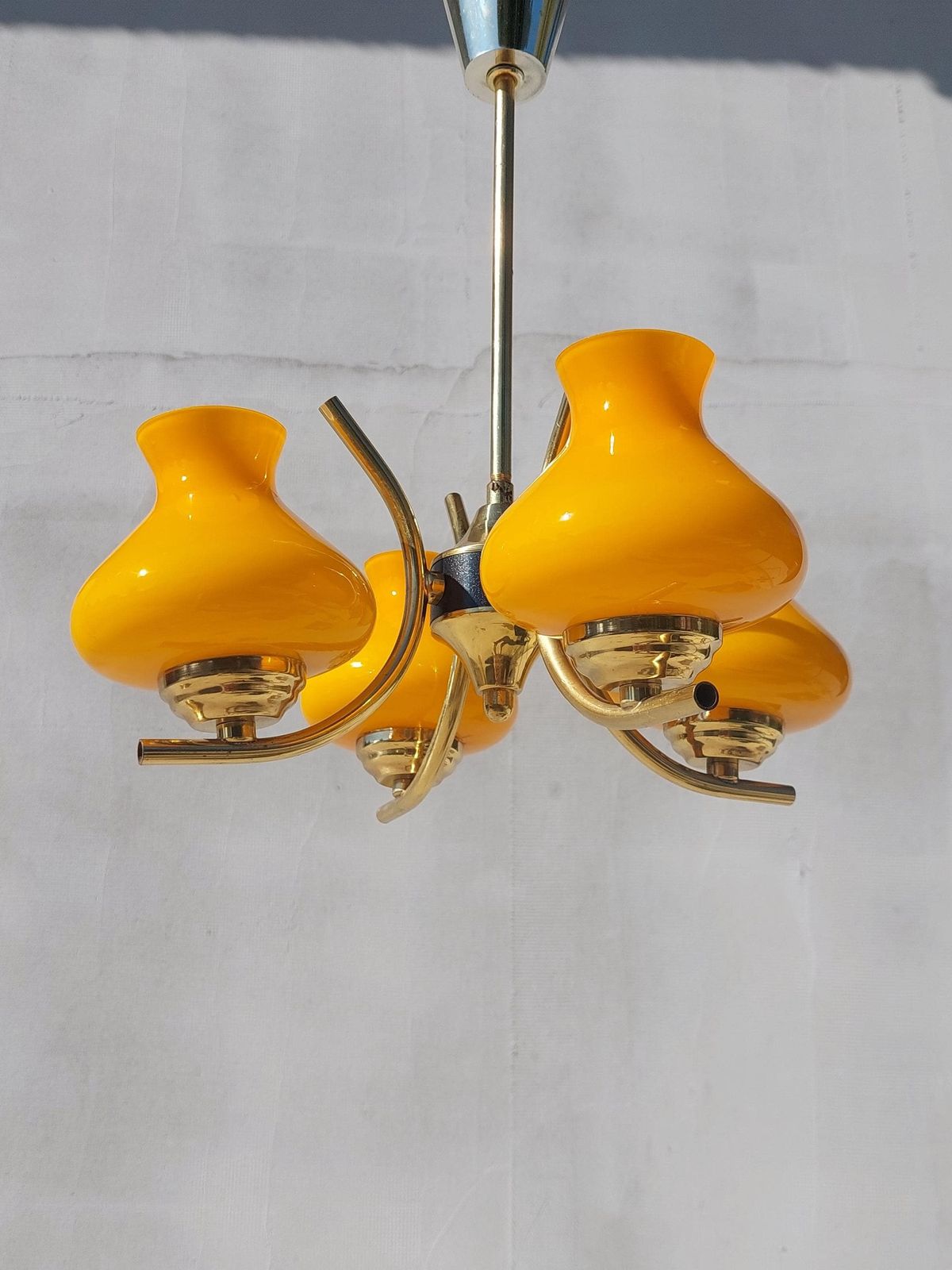 Sputnik Chandelier / Space Age Pendant Lamp / Retro Chandelier / Retro Pendant Lamp / Mcm Pendant Lamp / 70's photo vintage