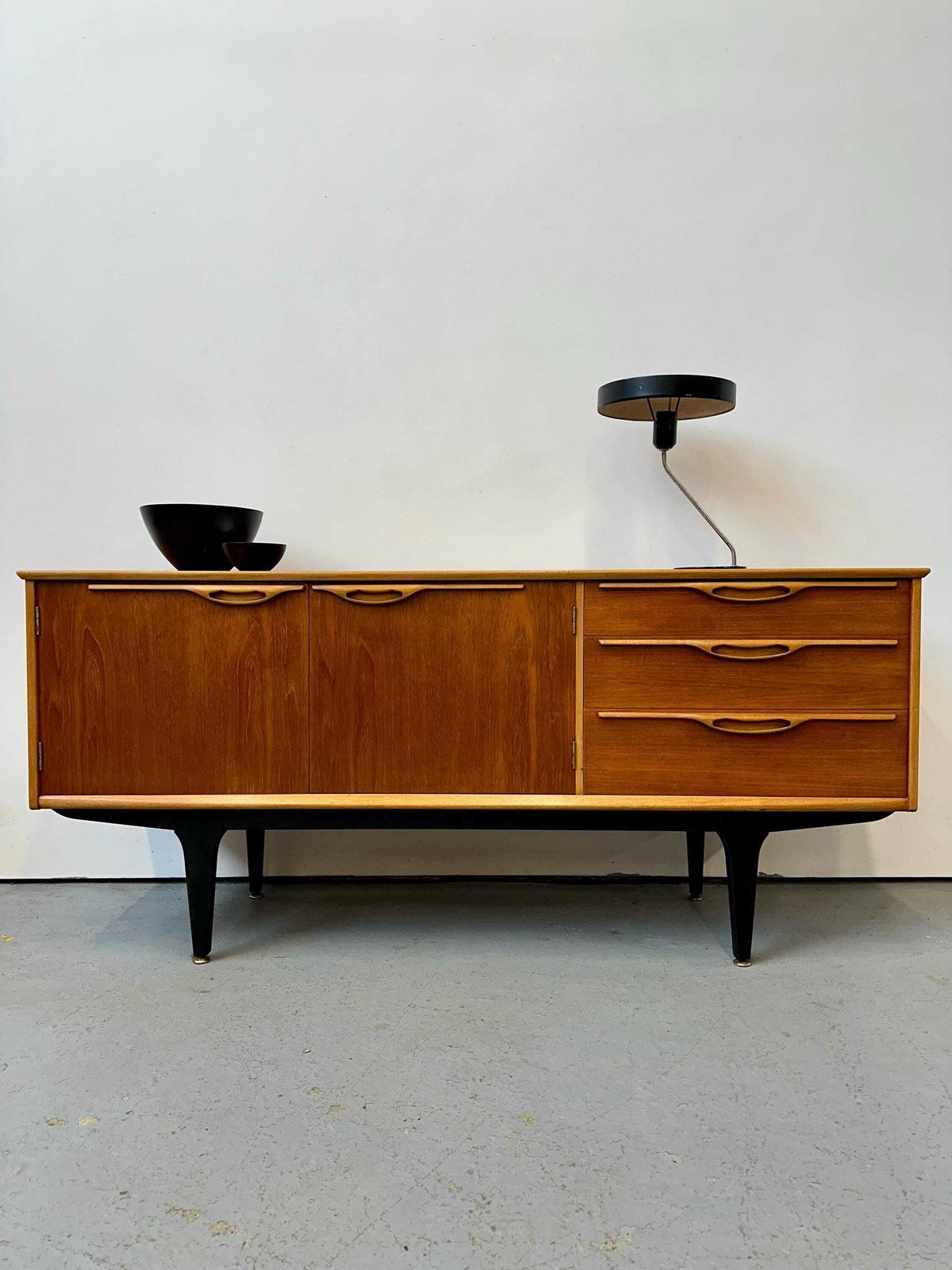 Vintage 1960s Jentique Teak Sideboard. Danish Retro G Plan Mid Century photo 760.0